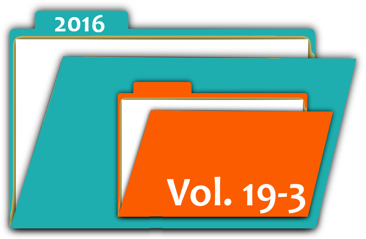 "folder showing the volume and issue number"